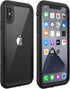Diverbox iPhone X/XS Waterproof Case - Full Body Shockproof Cover with Built-in Screen Protector, 5.8 Inch (Black/Clear)...