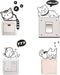 Removable Switch Sticker, 4 Pcs Cute Black Sleeping Cats Cartoon Wall Sticker, Light Switch Decor Decals, Family DIY Decor Art Car Stickers Home D...