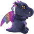 Dragon Stuffed Animal Cute Dragon Plush Doll Toy 10 inch Gift for Girls Boys Christmas (Dragon black 25cm)...