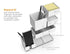 Bostitch Office Konnect Pencil Cup Desk Organizer, Pen Cup, 2-Pack, White...