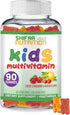 Halal Kids Multivitamin Gummies, 45-90 Days Supply, with All Essential Kids Vitamins. Toddler Vitamins with Vitamin C, D, Zinc, A, E, B6, B12, Bio...
