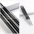 3Pcs Nail Art Brushes, Fcozpjk Nail Art Liner Brushes Set, Sizes 7/9/10mm Nail Design Brushes, Thin Striping Drawing Painting Pen for Gel Polish, ...