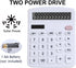 Office Desk Calculator, Cute Calculator for Kids, Basic Calculators Desktop, Dual Power Simple Financial Calculator with Big Button Large Display ...