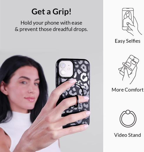 Velvet Caviar Compatible with MagSafe Phone Grip - Magnetic Ring Holder with Adjustable Stand - Removable MagSafe Accessories for iPhone 12, 13, 1...