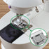 Magnetic Seam Guide,Seam Guide Ruler,Adjustable Guide Sewing Machine Presser Foot for Sewing Machine,4 Pieces Sewing Machine Accessories for Begin...