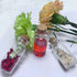 Mini Glass Jars with Cork Lids, 10ml DIY herb Sand Art, Small Romantic Decorations Glass Bottles Message Craft, Birthday Wedding Anniversary Party...