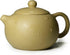 Clay Teapot 6.8oz/200ml Chinese Yixing Zisha Handmade Purple Sand Yellow Mud Small Xishi Tea Pot Kungfu Tea Infuse Brew Loose Tea...