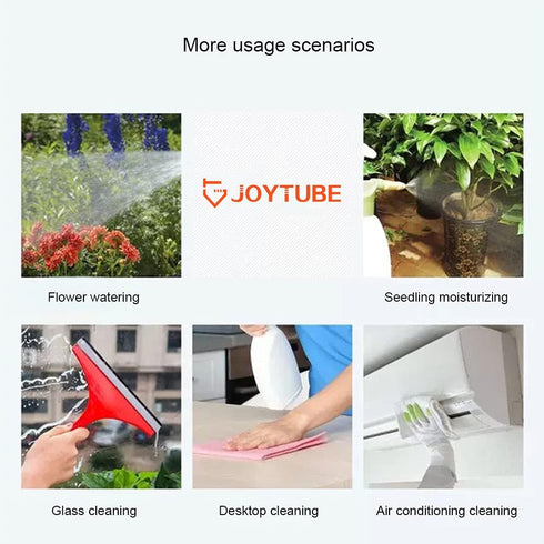 JoyTube Garden Pump Sprayer 68 oz/0.5 Gallon Hand Held Pressure Bottle Brass Adjustable Nozzle Large Capacity Water Weed Flower Plant Mister Lawn ...