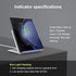 Wireless Charger for Samsung, 2 in 1 Wireless Charging Station Compatible with Samsung Galaxy Z Fold 6/5/4/3, Charger for Galaxy S24/S23/S22/Galax...
