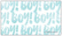 50 Blue Watercolor It’s A Boy Diaper Raffle Tickets - Boy Baby Shower Game...