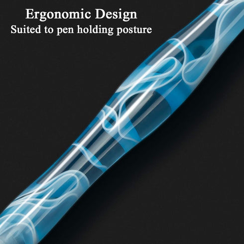 Sonsage Resin Diamond Painting Pen for Adult,Light Blue Curvy Body Pen Diamond Art Accessories Kits,5D DIY Acrylic Applicator Accessories Gem Jewe...