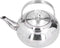 Stainless Steel Teapot, 5.5inch Coffee Pot Teapot Tea Kettle, Exquisite Teapot Coffee Pot with Tea Strainer for Home Restaurant...