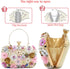 Women Clutches Flower Evening Handbag Chain Strap Shoulder Bag handbag Wedding bag purse...