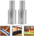 Healifty 2pcs Threaded Tip Replacement Threaded Tip Repair Kit Pole Handle Replacement Ultra Threaded Tip Repair Kit...