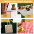 Acrylic Free Motion Quilting Template Designs 4pcs DIY Transparent, Domestic Sewing Machine Ruler, Grip 5, Border Template for Beginner and Profes...