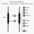 Wired Over Ear Earbuds for Kids Women Small Ears, Sport in-Ear Headphones Earhook Earphones for Running Exercise Jogging, Ear Buds with Case Micro...