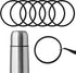 6PCS Contigo Replacement Lid Parts - Replacement Rubber Lids Seals Compatible with 16oz & 20oz Leak-Proof Travel Mug Contigo Water Bottle Lids Rep...