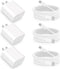 ?MFi Certified? iPhone Charger Fast Charging, Assrid 3Pack 20W PD USB-C Power Wall Charger Adapter with 3Pack 6FT Type C to Lightning Cable for iP...