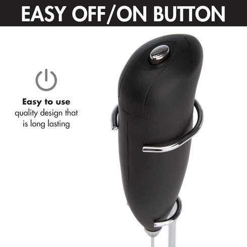 Primula Milk Frother With Stand, Handheld Whisk, Drink Foamer, Mini Blender Mixer For Coffee, Frappe, Bulletproof, Matcha, Espresso. Battery Opera...