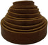 TOFL Leather Strip Medium Brown ¾ Inch Wide 1/16 inch Thick and 72 Inches Long...