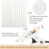 White Wax Seal Sticks 26pcs, Andotopee Glue Gun Wax Seal Sticks for Wax Seal Stamp, Premium Sealing Wax for Envelope Letter Seal Wedding Invation ...