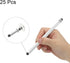 MECCANIXITY 25pcs 7mm Stylus Pen Disc Fine Tips Universal Replacement High Precision for Stylus Pen Capacitive Touch Screen Devices...