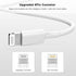 Lightning to 30 Pin Adapter, Apple MFi Certified 2 Pack 8 Pin Male to 30 Pin Female Connector Converter with iPhone Lightning Charger Cable and Da...
