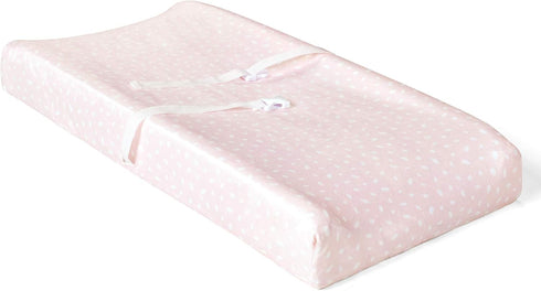 Lush Decor Baby Pixie Fox Geo Soft & Plush Changing Pad Cover, 2 Pack, Multi, 16" W x 32" L + 5" Pocket - Changing Table Pad Cover - Floral Fox Pa...