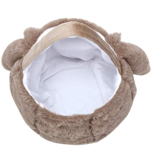 Plush Easter Bunny Basket for Kids Boys Girls Easter Buckets with Long Plush Ear Personalized Egg Hunting Bags,Bunny Kids Easter Tote Bags for Eas...