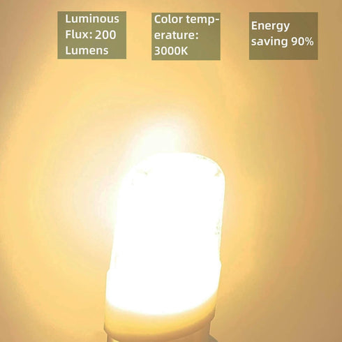 G4 AC 120V Led Light Bulb 2W Equivalent to 20W Warm White 3000K 200lm Bi-pin Base G4 Bulbs 120V Pack of 10...