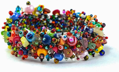 1.75oz (50g) Mix of Small Rocailles, Seed Beads & Bugles 2-10mm Preciosa Ornela Czech Glass Beads, Mix multi big pack...