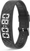 Non-Bluetooth Led Fitness Tracker Watch No App No Phone Required Fitness Watch Pedometer Watch with Steps Calories Sleep Tracker Alarm Clock for M...