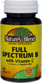 Nature's Blend Full Spectrum B with Vitamin C Powder, 100 Count (1269)...
