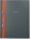 SlideNote made in Tokyo, Japan 2 Functions of Files and Notebooks One-Touch Mechanism Holeless Paper A4 Size Revolutionary Stationery (Blue Gray)...