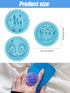 Lanstics 18-Piece Halloween Grip Molds - Ghosts, Monsters Pattern, Epoxy Resin, Silicone Top, Phone Holder, Stand Molds for DIY Crafts...