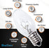BlueStars Ultra Durable 22002263 10W 120V Light Bulb Replacement Part Exact Fit for Whirlpool Kenmore KitchenAid Brands – Replaces WP22002263 3406124 4344740 PS11739347 AP6006279 - Pack of 2