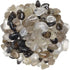 Hypnotic Gems Materials: 1/2 lb Smokey Quartz Tumbled Stones - Grade 2 - XSmall - 0.5" to 1" Avg. - Bulk Natural Rocks Polished Gemstone Supplies ...