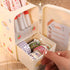 Kawaii refrigerator cute pen holder pencil cup, multifunctional container huge capability stationery with a drawer organizer home school office de...