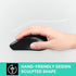 Perixx PERIMICE-621B Wireless Mouse - Silent Click with Ergo Design - Compatible for Desktop and Laptop PC - Wireless 2.4 GHz - Black...