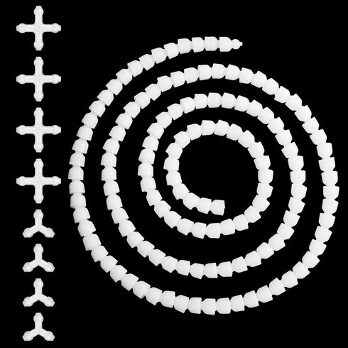 144 Pieces Doll Armature Set with 4Y and 4X Chest Connectors Flexible Doll Joints Plastic Ball for Stuffed Animal Bear Dolls Making DIY Crafts Nee...