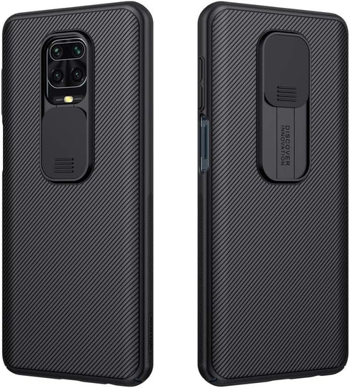 for xiaomi redmi Note 9 pro Case, Nillkin CamShield Pro Slim case Protective Cover Case with Camera Protector Hard PC and TPU Ultra Thin Anti-Scra...