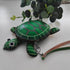 1 Pcs Leather Zipper Coin Purse Turtle Shaped Wallet, Wrist Bag,Hand Bag,Coin Organizer, Change Holder,Card Case, Mini Leather Zipper Storage Bag ...