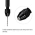 uxcell 26pcs Pin Vise Hand Drill Bit Set, 0.5mm-3.0mm Micro Mini Twist Drill Bits Set 25pcs, Precision Pin Vise Rotary Tools Black, for Metal Wood...