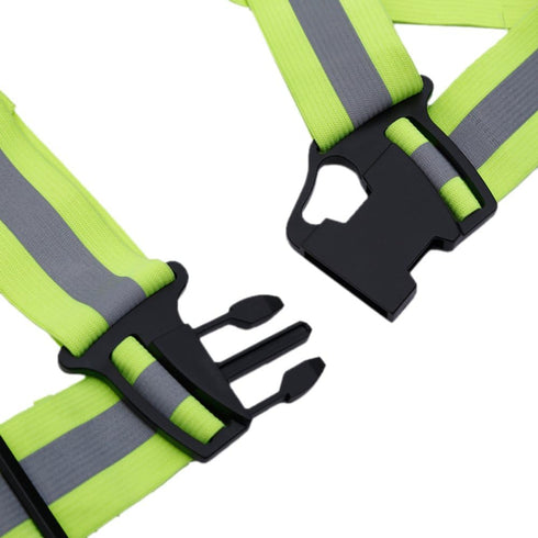 zojo Reflective Vest | Lightweight, Adjustable & Elastic | Safety & High Visibility for Running, Jogging, Walking,Cycling | Fits Outdoor Clothing ...