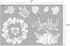 Martha Stewart Crafts Laser -Cut Adhesive Stencil, 1 Sheet - 12" x 7.75", Harvest...