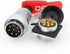 DRRI WEIPU AC DC Circuit Signal LED Heavy Duty Industrial Bulkhead Female Plug Male Socket WS28 8-Pin Metal Aviation Circular Square Flange Panel ...