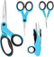 Premium sewing Scissors Bundle, Perfect Sewing Partners, Sharp and Durable, Comfortable Handle, Contains 9”Fabric scissors, 5”Detail Scissors, 3.9...