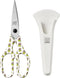 Linoroso Kitchen Scissors Heavy Duty Kitchen Shears with Magnetic Holder Made with Japanese Steel 4034, Multipurpose Ultra Sharp Cooking Scissors ...