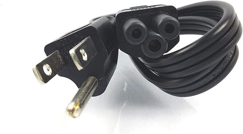 Dell 3 ft NEMA 5-15P to C5 AC Power Adapter Laptop Cord Cable K260C...