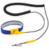 Anti Static Wrist Strap, 7.5" ESD Wristband Adjustable Grounding Bracelet, 10‘ Extendable Long Coil Cable with Alligator Clip, Fits Wrist Circumfe...